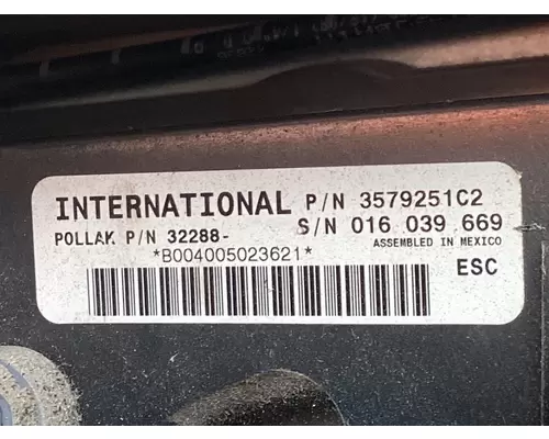 International 4400 Electrical Misc. Parts