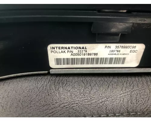 International 4400 Instrument Cluster