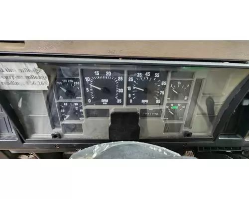 International 4600 Instrument Cluster