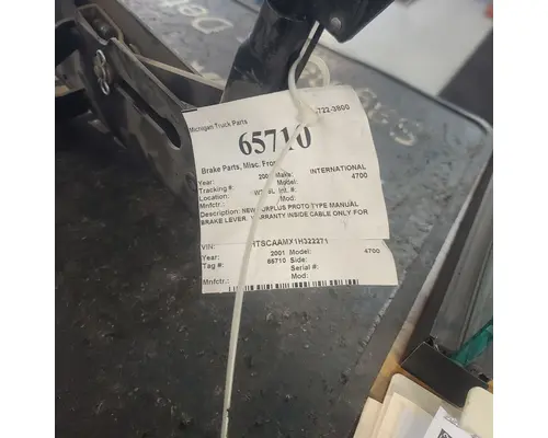 Brake Parts, Misc. Front INTERNATIONAL 4700 Michigan Truck Parts