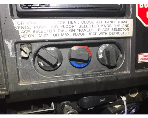 International 4700 Heater & AC Temperature Control