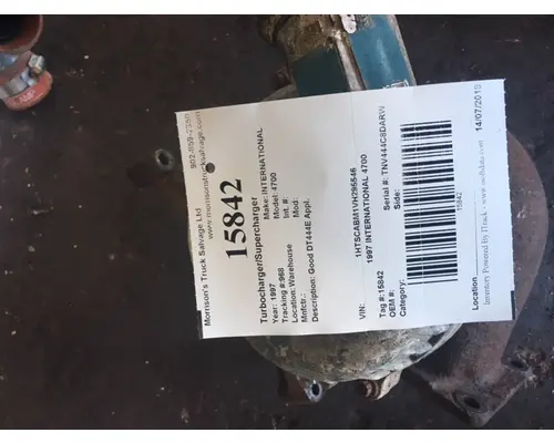 Turbocharger / Supercharger INTERNATIONAL 4700 Morrison's Truck Salvage Ltd.