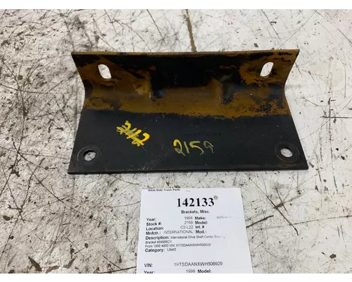 Brackets, Misc. INTERNATIONAL 484966C1 West Side Truck Parts