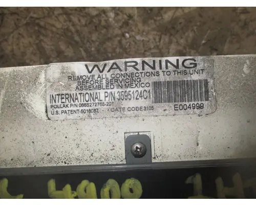 International 4900 Instrument Cluster