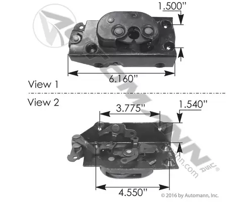 Latches And Locks INTERNATIONAL 4900 LKQ Thompson Motors - Wykoff