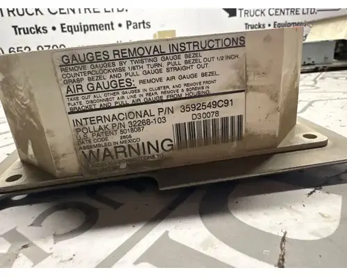 International 5600I Dash Assembly