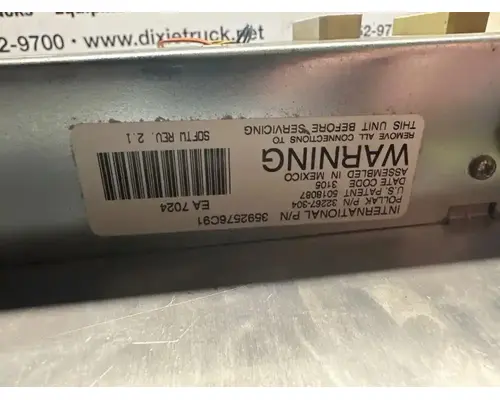 International 5600I Instrument Cluster