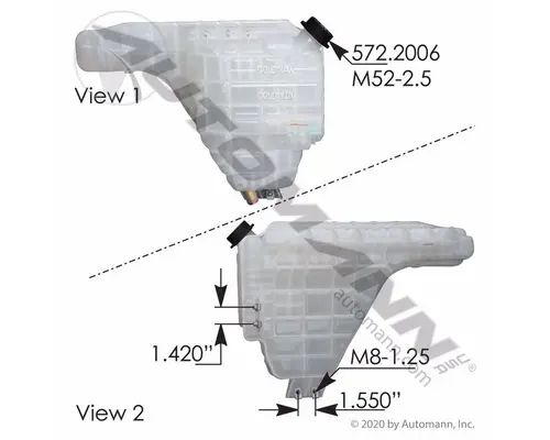 Cooling Assy. (Rad., Cond., ATAAC) INTERNATIONAL 5900i Frontier Truck Parts
