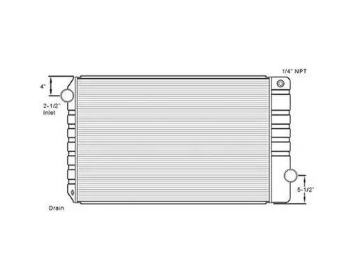 Radiator INTERNATIONAL 7300 LKQ Heavy Truck - Goodys