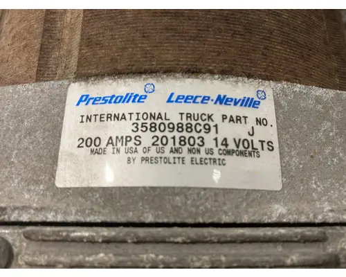 International 7400 Alternator