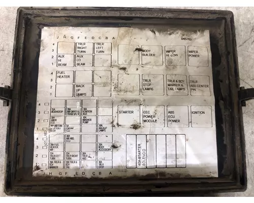International 7400 Fuse Box