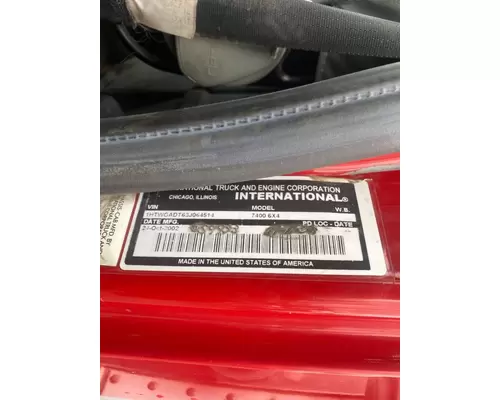 International 7400 Miscellaneous Parts