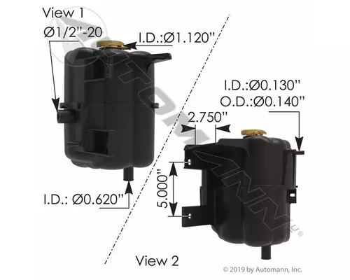 Cooling Assy. (Rad., Cond., ATAAC) INTERNATIONAL 7600 Frontier Truck Parts