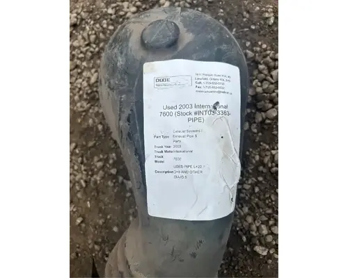 International 7600 Exhaust Pipe