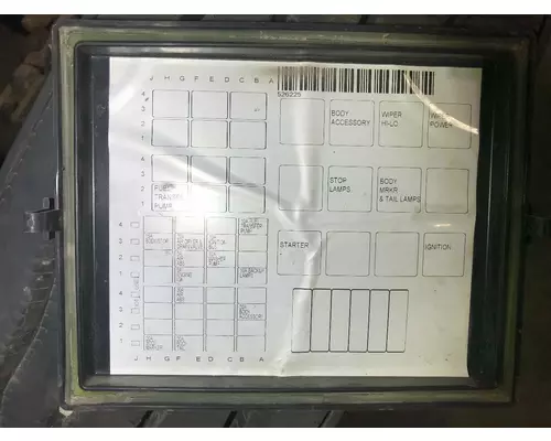 International 7600 Fuse Box