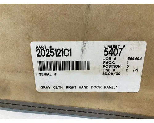 International 8100 Body, Misc. Parts