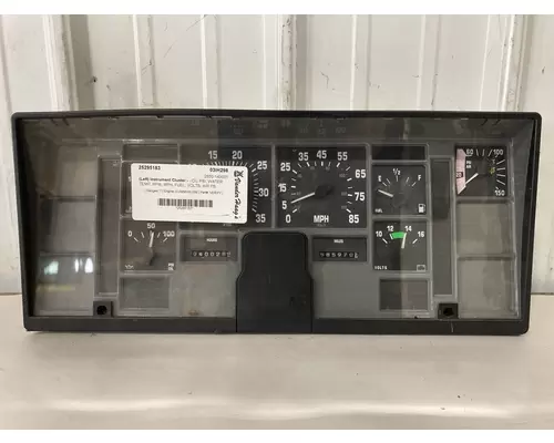 International 8100 Instrument Cluster