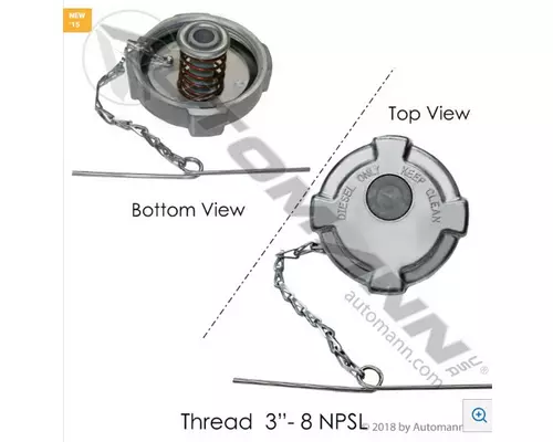 Fuel Cap INTERNATIONAL 8500 LKQ Western Truck Parts