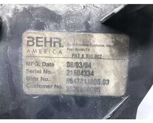 International 8600 Body, Misc. Parts