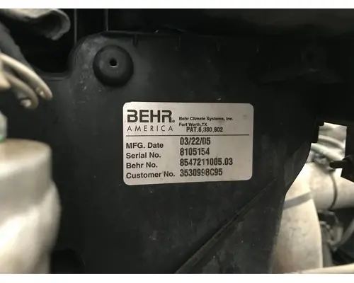 International 8600 Body, Misc. Parts