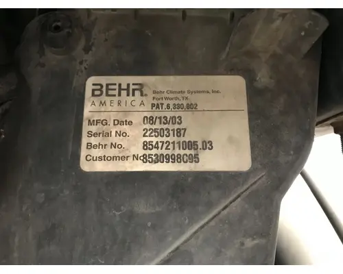 International 8600 Body, Misc. Parts