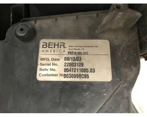 International 8600 Body, Misc. Parts