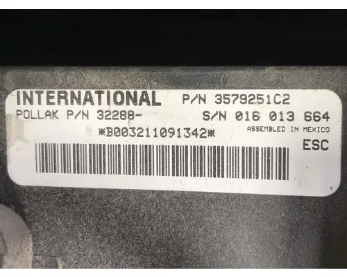 International 8600 Electrical Misc. Parts