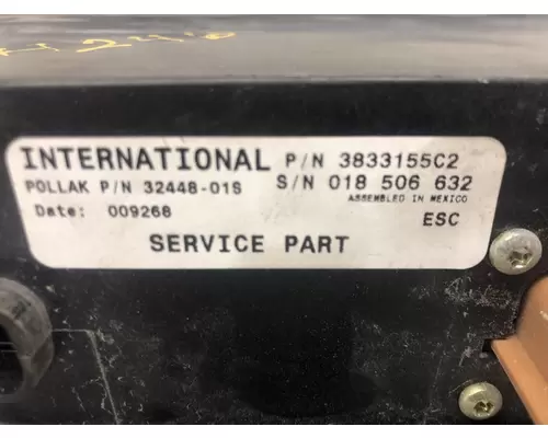 International 8600 Electronic Chassis Control Modules