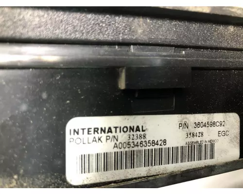 International 8600 Instrument Cluster