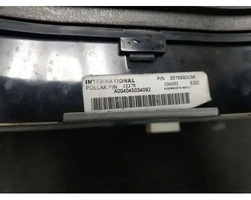 International 8600 Instrument Cluster