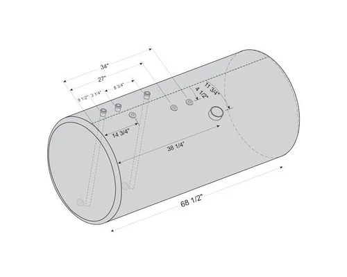 Fuel Tank INTERNATIONAL 9200 1988-1997 LKQ Heavy Truck - Tampa