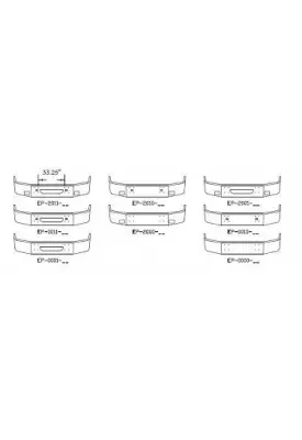 International 9200/9400I Bumper Assembly, Front