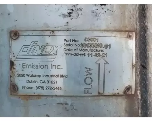 International 9200I DPF (Diesel Particulate Filter)
