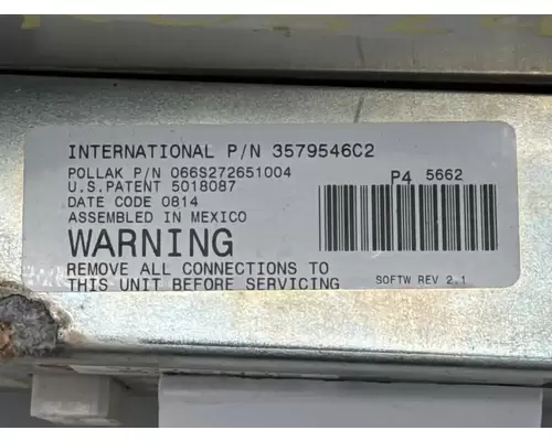 International 9200I Instrument Cluster