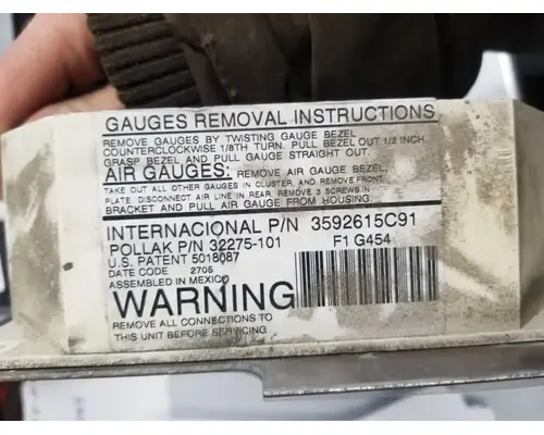 International 9200I Interior Parts, Misc.