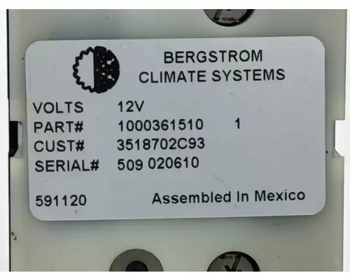 International 9200I Miscellaneous Parts