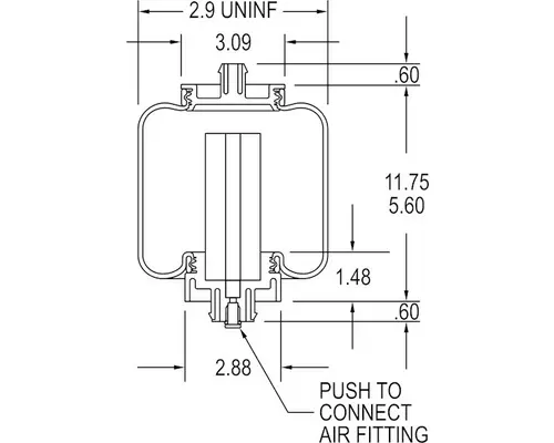 International 9200 Air Spring