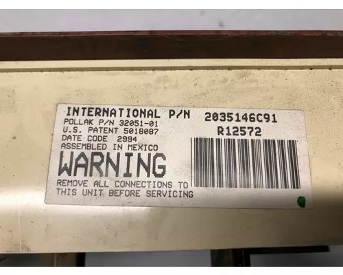 International 9200 Dash Assembly