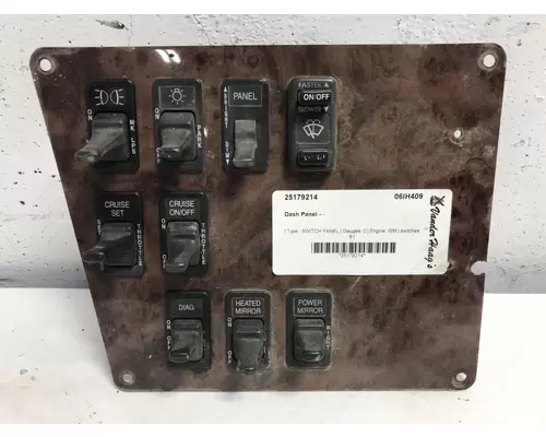 International 9200 Dash Panel