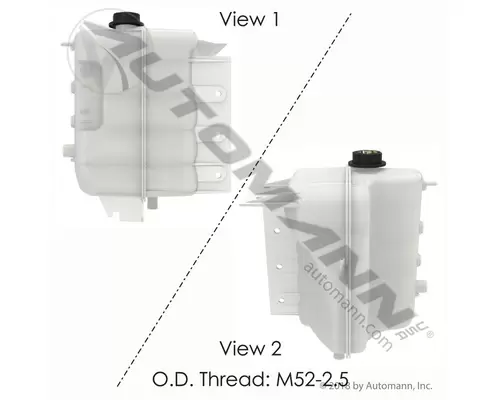 International 9200 Radiator Overflow Bottle  Surge Tank