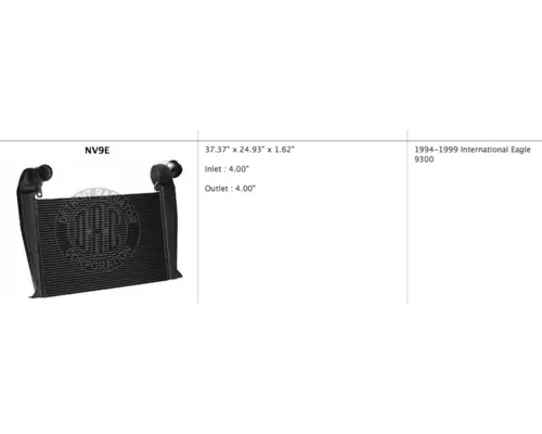 Intercooler INTERNATIONAL 9300_NV9E Valley Heavy Equipment