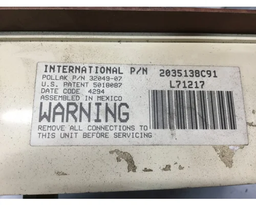 International 9300 Dash Assembly