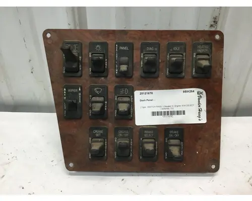 Dash Panel International 9300 Vander Haags Inc Sf