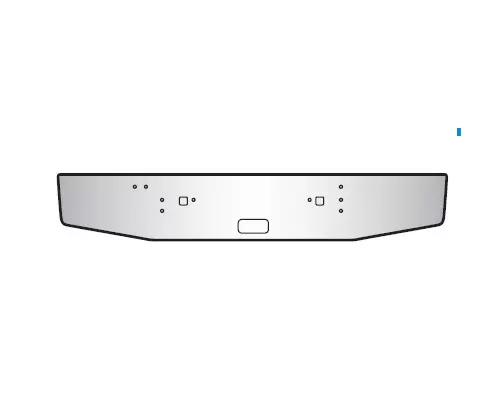 Bumper Assembly, Front INTERNATIONAL 9370 1981-1996 LKQ Plunks Truck Parts And Equipment - Jackson
