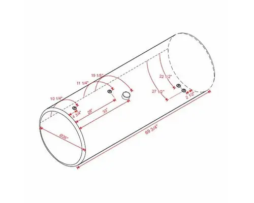 Fuel Tank INTERNATIONAL 9400 1987-1996 LKQ Thompson Motors - Wykoff