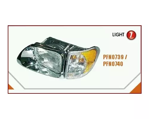 Headlamp Assembly INTERNATIONAL 9400 1990-1999 LKQ Evans Heavy Truck Parts