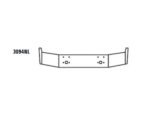 Bumper Assembly, Front INTERNATIONAL 9400 1997-1999 LKQ Plunks Truck Parts And Equipment - Jackson