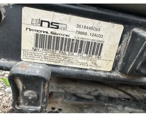 International 9400I Seat, Front