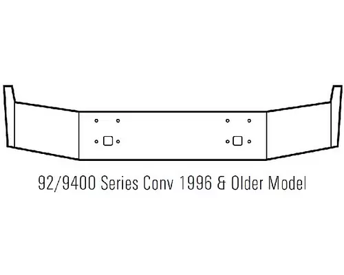 Bumper Assembly, Front International 9400 Vander Haags Inc Col