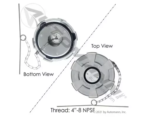 Fuel Cap INTERNATIONAL 9400 LKQ KC Truck Parts - Inland Empire